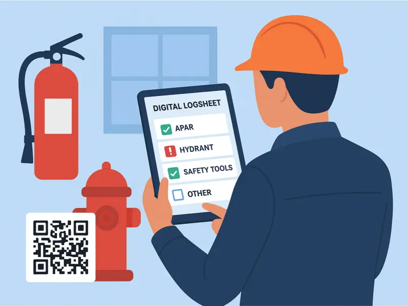 Pentingnya Digital Logsheet untuk Pengecekan APAR, Hydrant, dan Alat Safety di K3/HSE